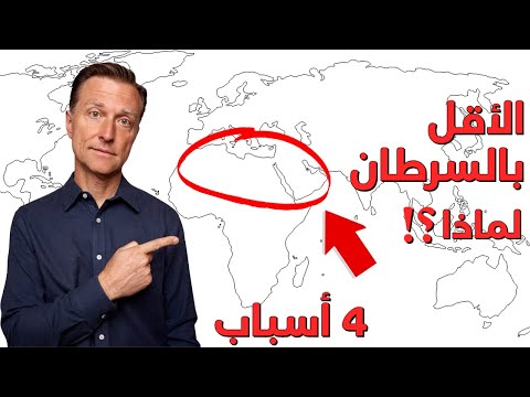 سبب قله انتشار السرطان في الدول العربيه في الشرق الاوسط